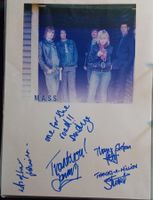 Mass Autogramm signiert Karte mit Bild 20x30cm Heavy-Metal