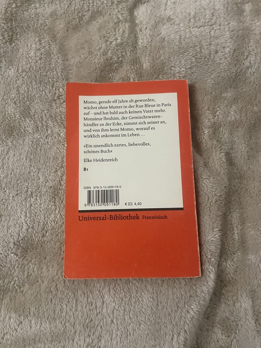 Libri: Eric-Emmanuel Schmitt: Monsieur Ibrahim – Usato da Zürich venduto da estela22 2