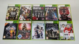 10 Microsoft Xbox 360 Games, Sammlung