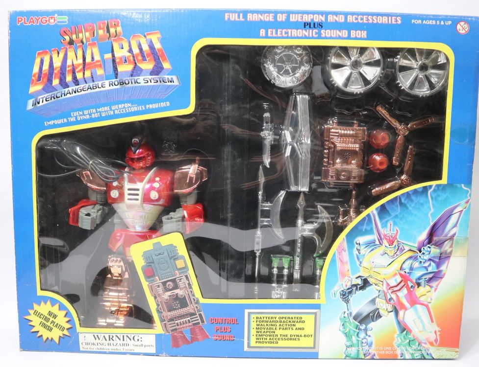 Vintage Roboter Super Dyna Bot 80/90s Robot (Neu (gemäss Beschreibung ...