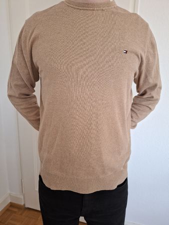 Pull Tommy Hilfiger homme taille L - beige