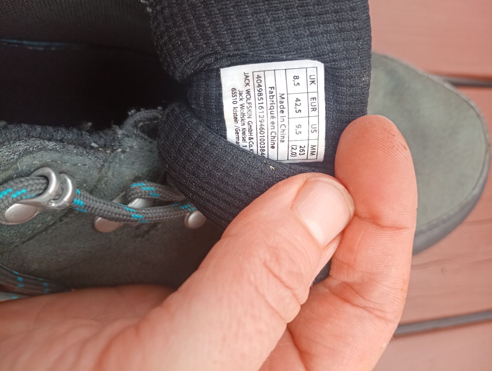 Jack Wolfskin Scarpe da uomo: Jack Wolfskin Trekkingschuhe Gr. 42.5 – Usato da Heerbrugg venduto da Krityu 3
