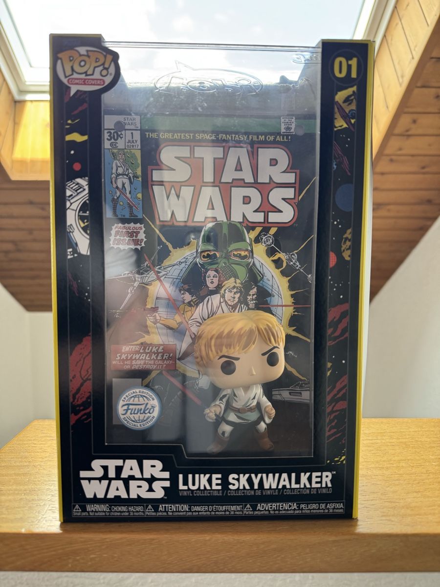 Funko Statuette: Pop! Comic Covers Luke Skywalker – Nuovo e nell'imballaggio originale da Grenchen venduto da chr_5tvd 1