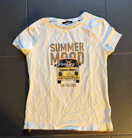Cooles T-Shirt, Gr. 36 Camper-Motiv, perfekt für Sommer!