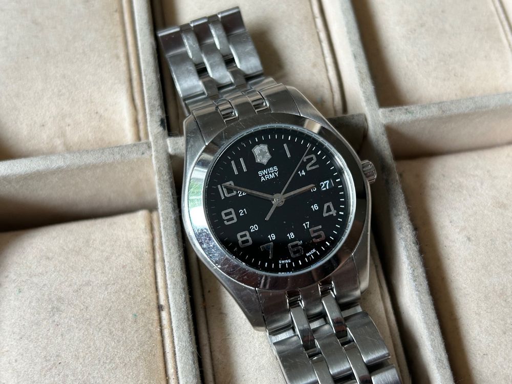Montre Militaire SAN MIGUEL Homme DIV0292 - Boîtier Acier Noir, Quartz, Style Militaire, Neuf Sans étiquette