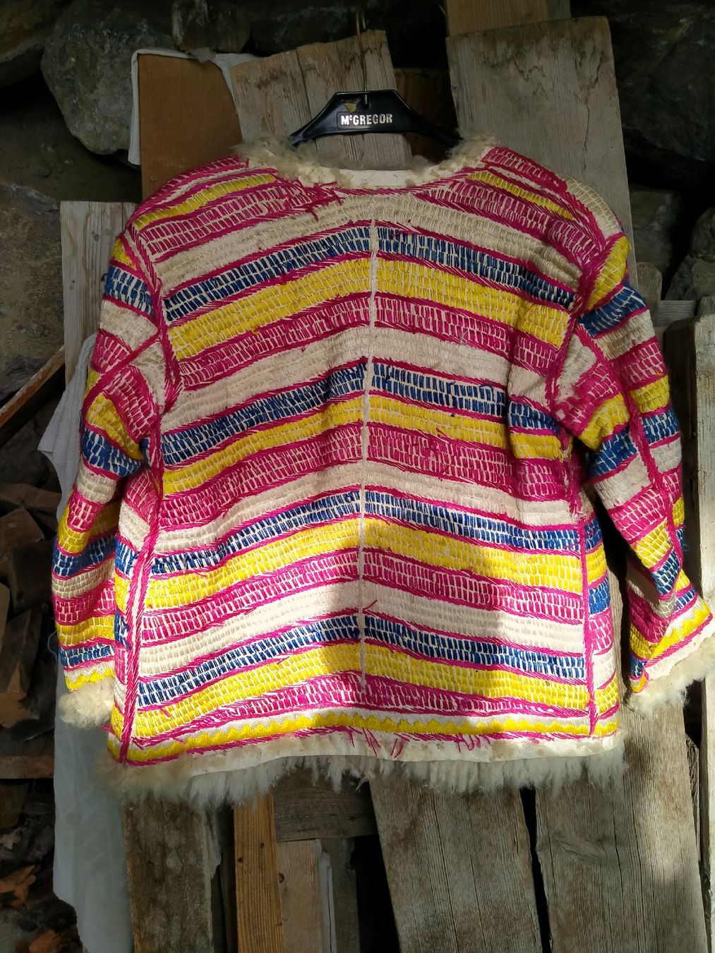 Jacken: Veste du mouvement hippie 1970 – Defekt aus Miège von sorman 1