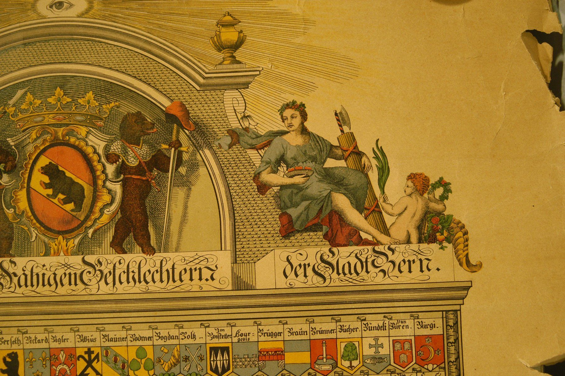 Foto & Immagini: Wappen Berner Regimente und Geschlechter  Druck – Usato da Herisau venduto da Wisen 3