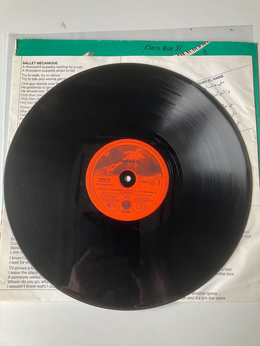 Vinyles: Yello – D'occasion à Aarwangen par Jukebox3 6