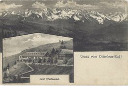 Gruss   vom   Ottenleue-Bad!  -  Kurort   Ottenleue-Bad.