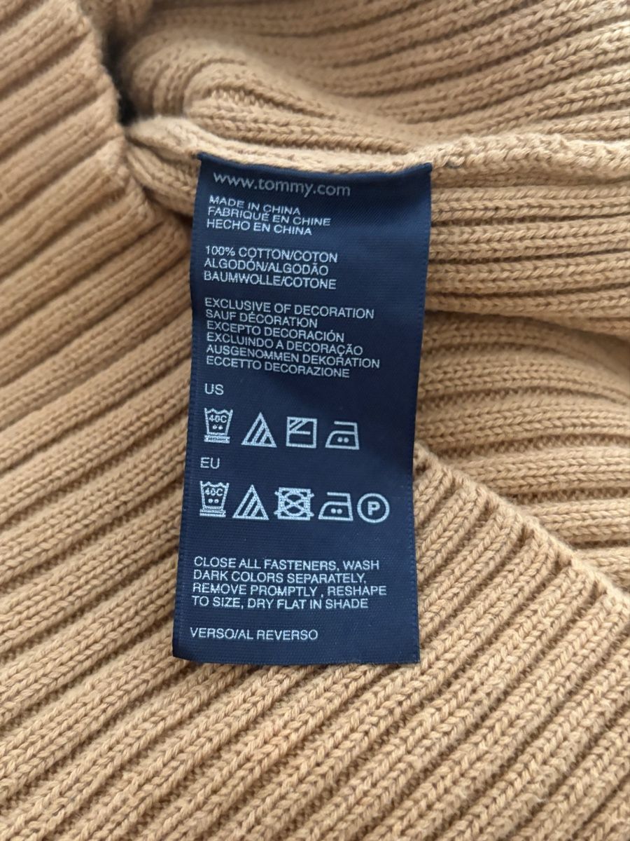 Tommy Hilfiger Maglioni & Felpe: Tommy Hilfiger Cotton Brown Sweater – Usato da St.Josefen venduto da lop_lh8d 4