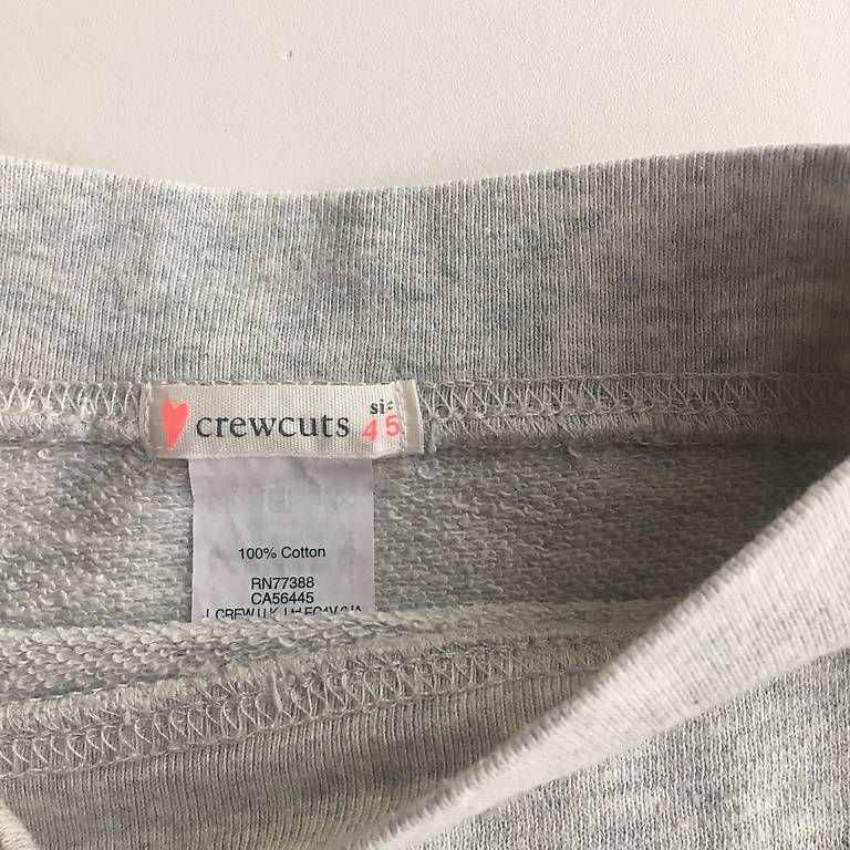 Maglioni & Felpe: Sweat Crewcuts 4/5 ans - Madchen sweatshirt – Usato da Geneve venduto da maremonte 1