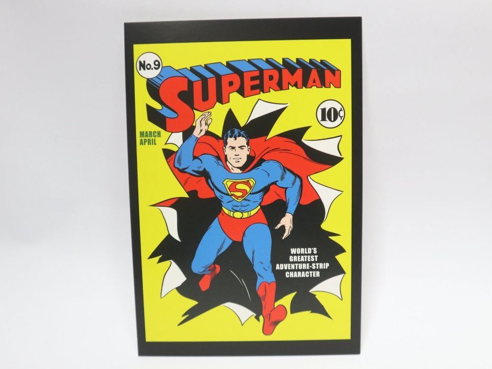 Cartoline postali: AK Superman No. 9 Comic Cover Postkarte – Nuovo (secondo la descrizione) da Genève venduto da EMellau