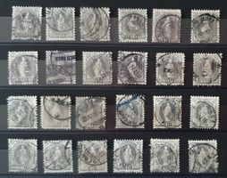 Lot Stehende Helvetia 40Rp.