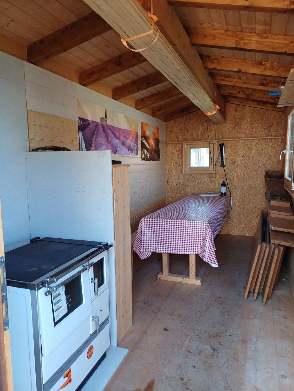 Casette da giardino & serre: gartenhaus isoliert mit holzherd – Usato da Châtillon venduto da Holzbau777 4
