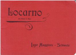 Antiker Reiseführer Locarno, um 1910