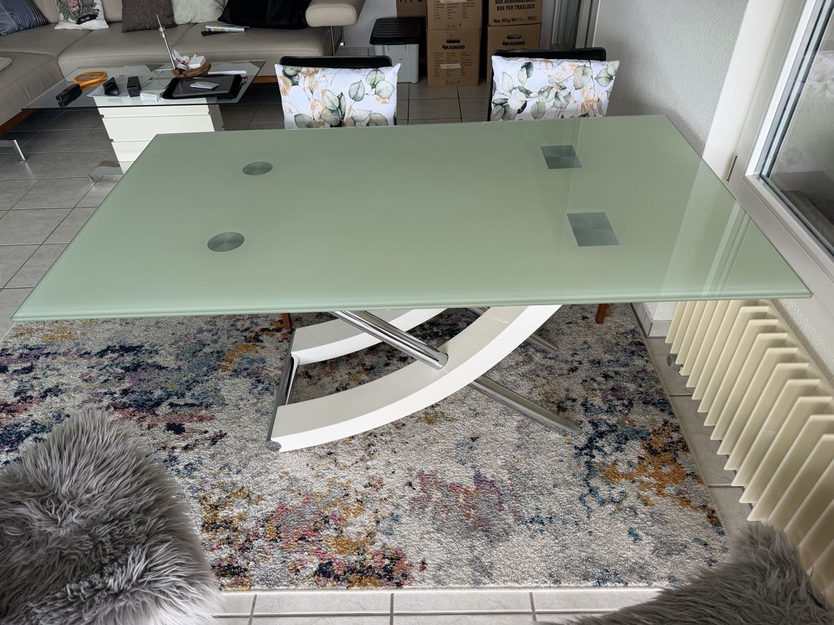 Tables: Esstisch Glas  – D'occasion à Hergiswil NW par FabriziaFrank