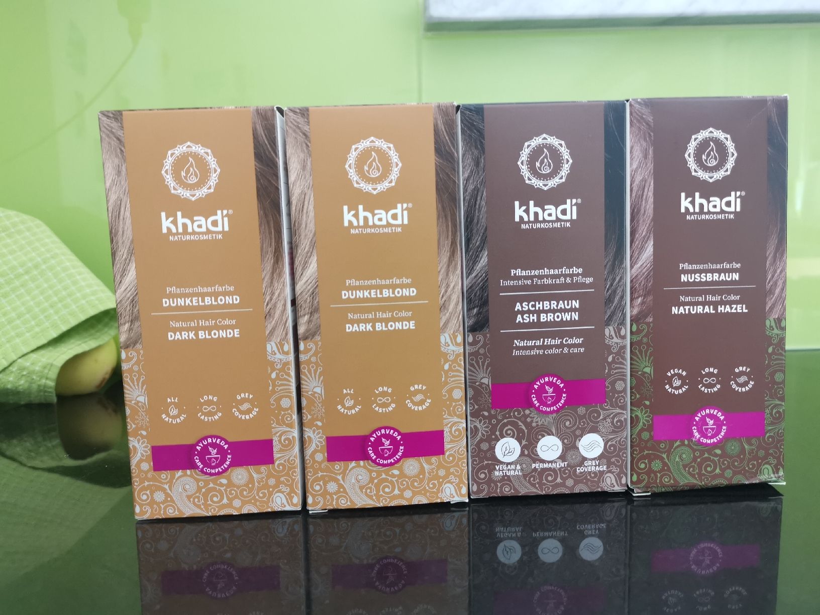 Tinte: Khadi Pflanzenhaarfarbe / Henna – Nuovo e nell'imballaggio originale da Oberdorf BL venduto da sar_sh66