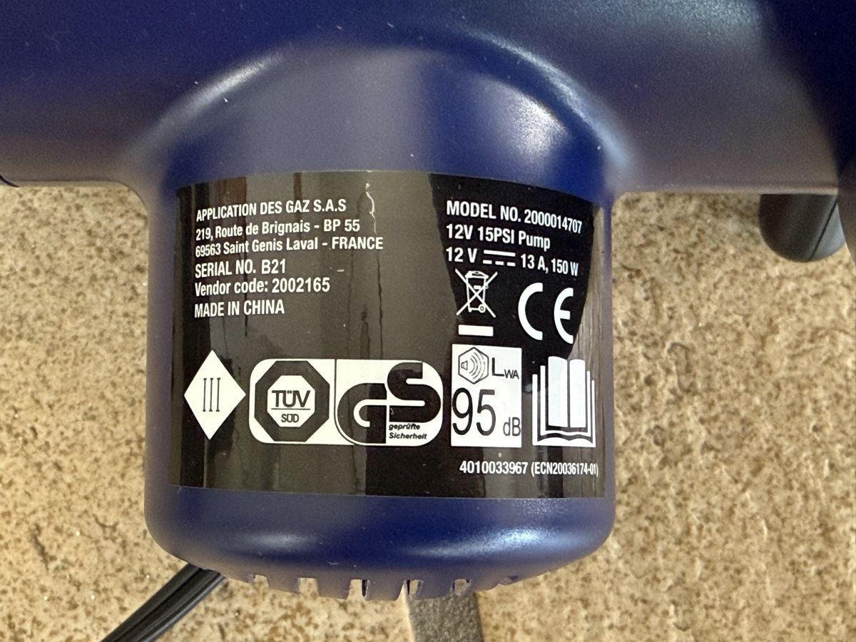 Barche: Sevylor 12V Pump – Nuovo (secondo la descrizione) da Affoltern am Albis venduto da MichalW 3