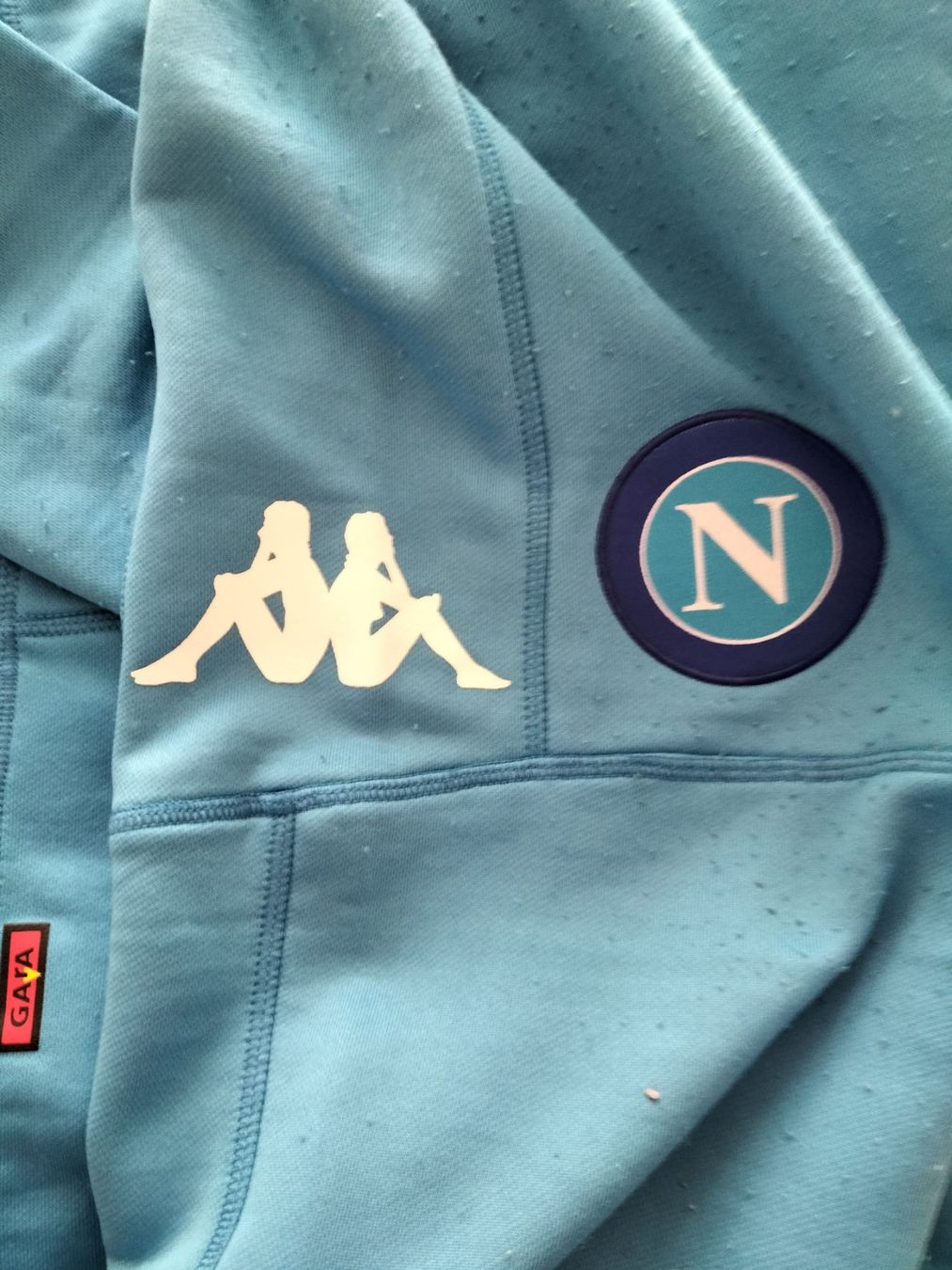 Kappa Leibchen & Hosen: Original Trainer SSC Napoli (Calcio) – Gebraucht aus Horn von Mauro-Paduli07 7