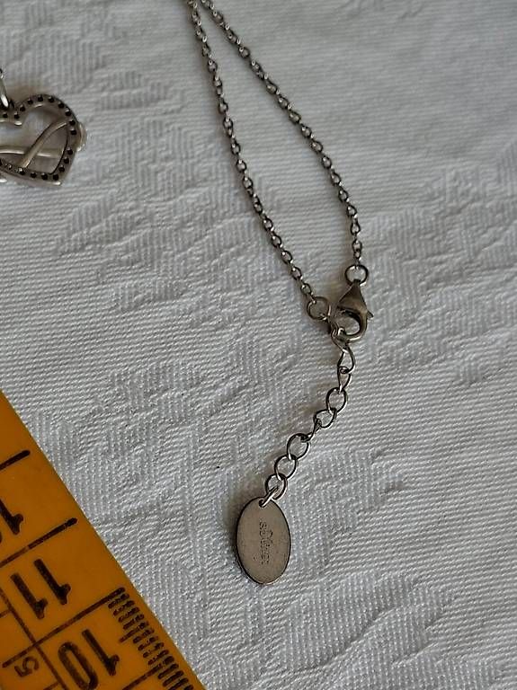 Catenine: Collana con cuore s.oliver argento 925 – Usato da Lamone venduto da pau_7nk2 2