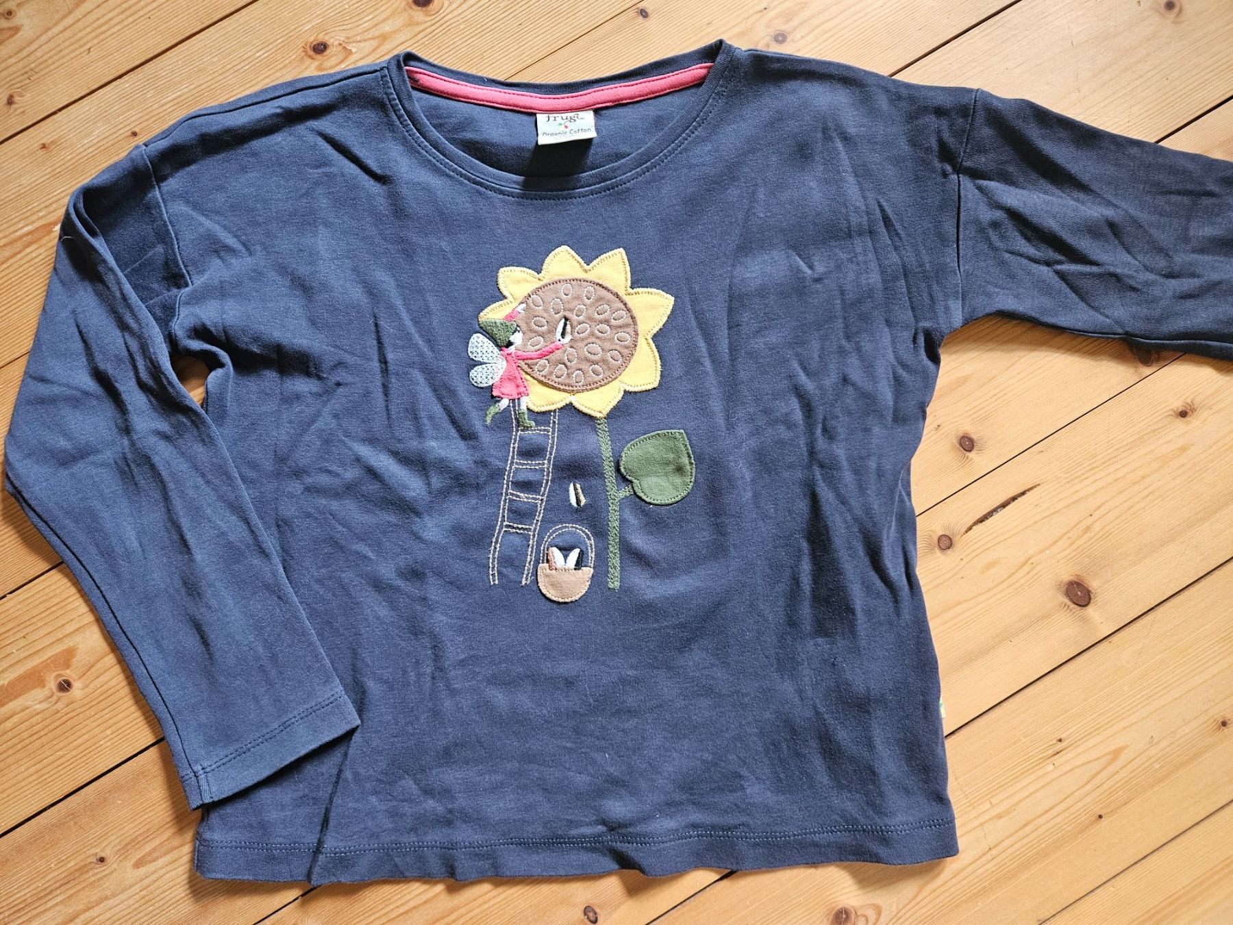 Frugi Blusen, T-Shirts & Tops: Frugi Shirt 122 Sonnenblumen- Elfe – Gebraucht aus Rifferswil von fle_5nqr 1