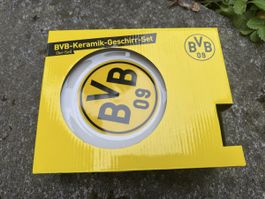 BVB Borussia Dortmund Geschirr Set 3-teilig neu
