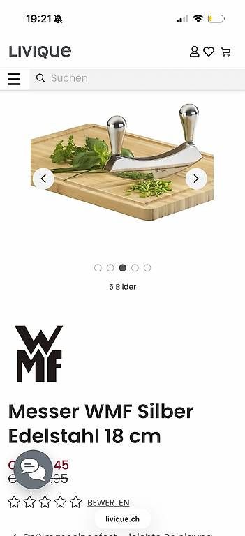 Küchenmesser: Wmf Messer Edelstahl  – Neu und originalverpackt aus Worblaufen von bar_8mk5