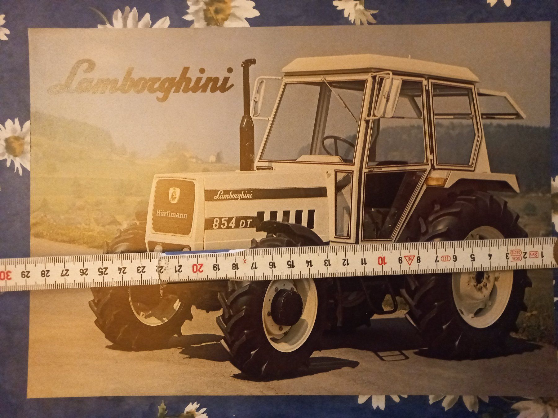 Lamborghini Documenti: Original Oldtimer Traktor Prospekt Lamborghini 854 Deutsch – Nuovo (secondo la descrizione) da Dulliken venduto da classiclerchdulliken