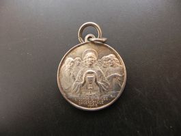 Alte Pilger Medaille Papst Pio X. - Ricordo Sacerdotale 1908