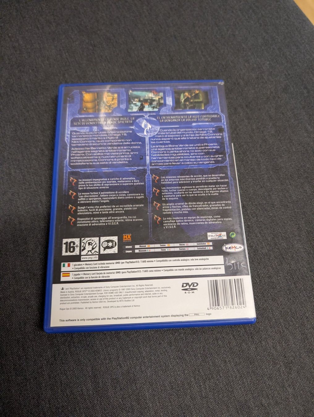Giochi: Rogue ops Sony playstation 2 – Usato da Giubiasco venduto da Ticinerd 1