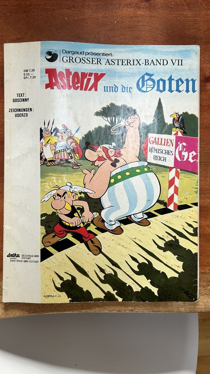 Fumetti: Asterix und Obelix und die Goten – Usato da Basel venduto da Tshabajuju