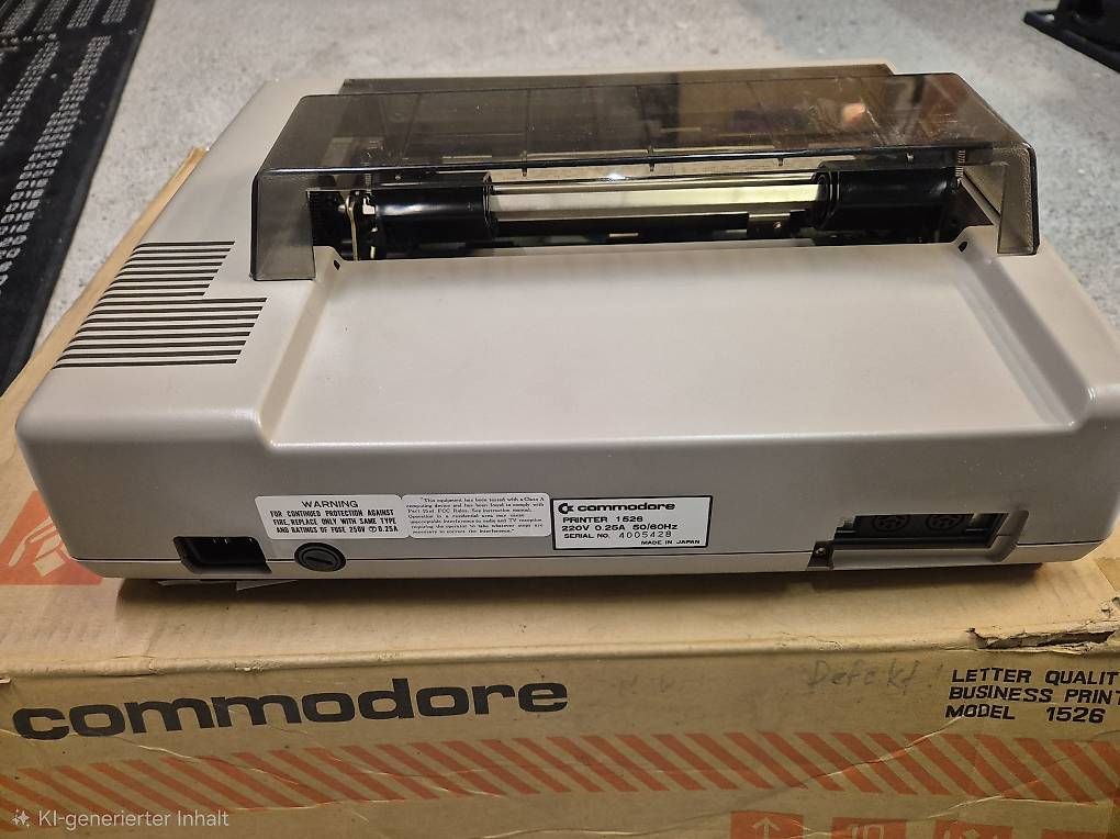 Commodore Drucker: Drucker Commodore Retro – Gebraucht aus Biel/Bienne von CS013 4