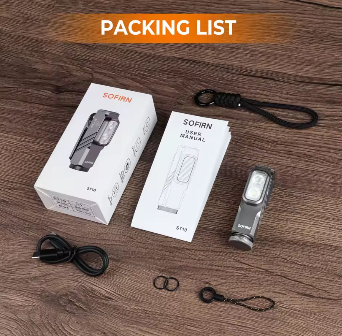 Lampade: Neu: Sofirn ST10 Mini Clip LED Lampe mit 1000 Lumen – Nuovo e nell'imballaggio originale da Arbon venduto da Helmuth 9