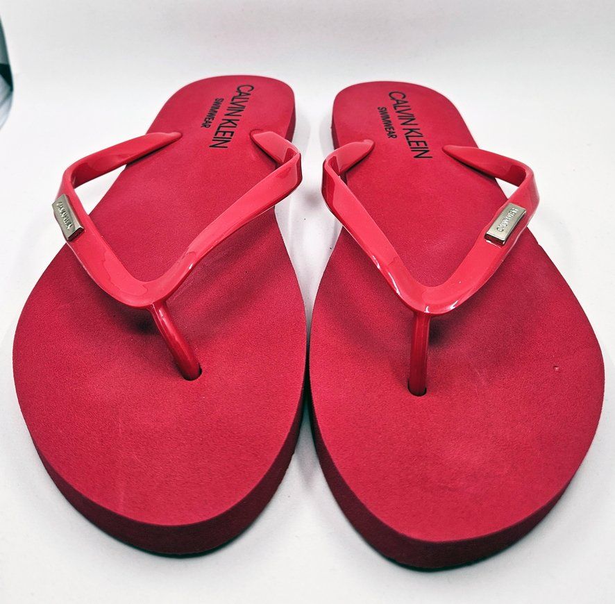 Calvin Klein Scarpe da donna: Flip-Flop Calvin Klein (Grösse 39) – Nuovo (secondo la descrizione) da Zürich venduto da Numark