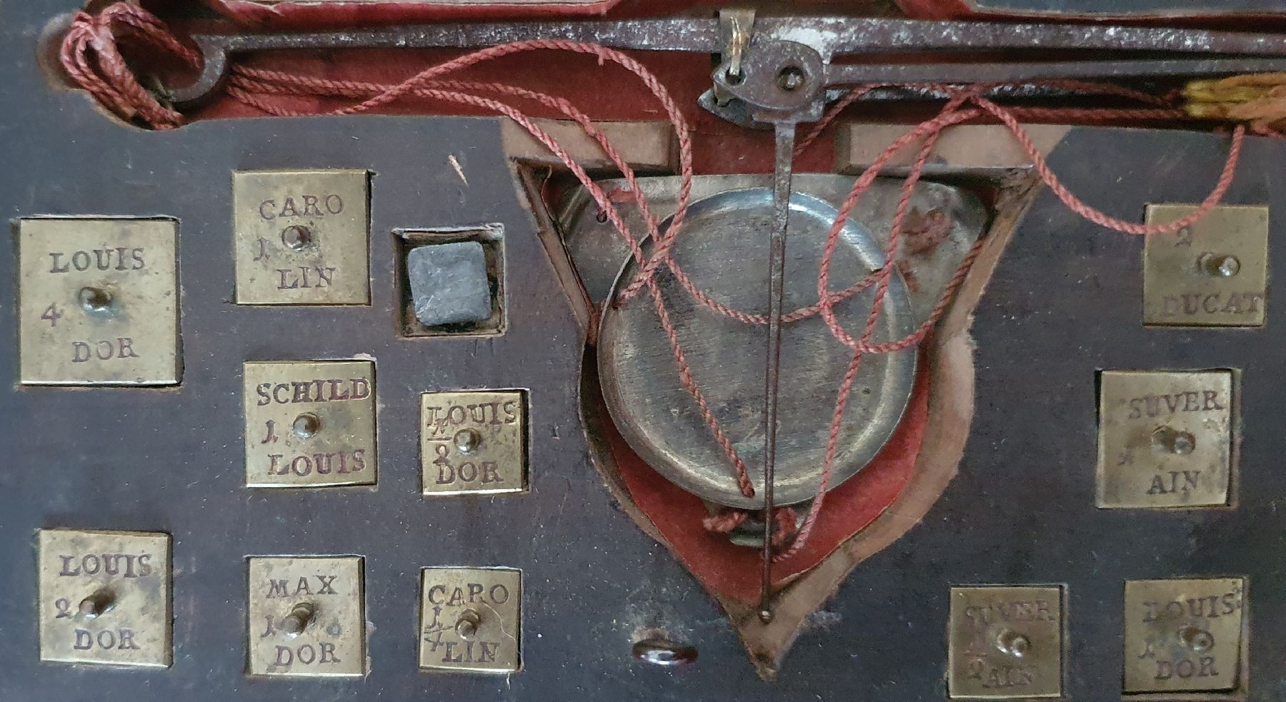 Bilance e pesi: antike Münzwaage um 1780 – Usato da Kreuzlingen venduto da Rschweiz1 1