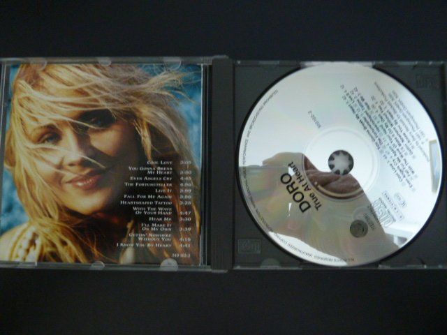 CD: DORO - True at heart  (vergriffen) – Usato da Au ZH venduto da sikoku 1