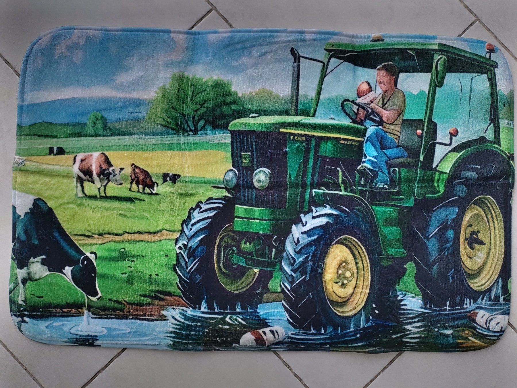 Teppiche: John Deere Teppich (77 x 48 cm) – Neu und originalverpackt aus Langenbruck von Gumsi 1