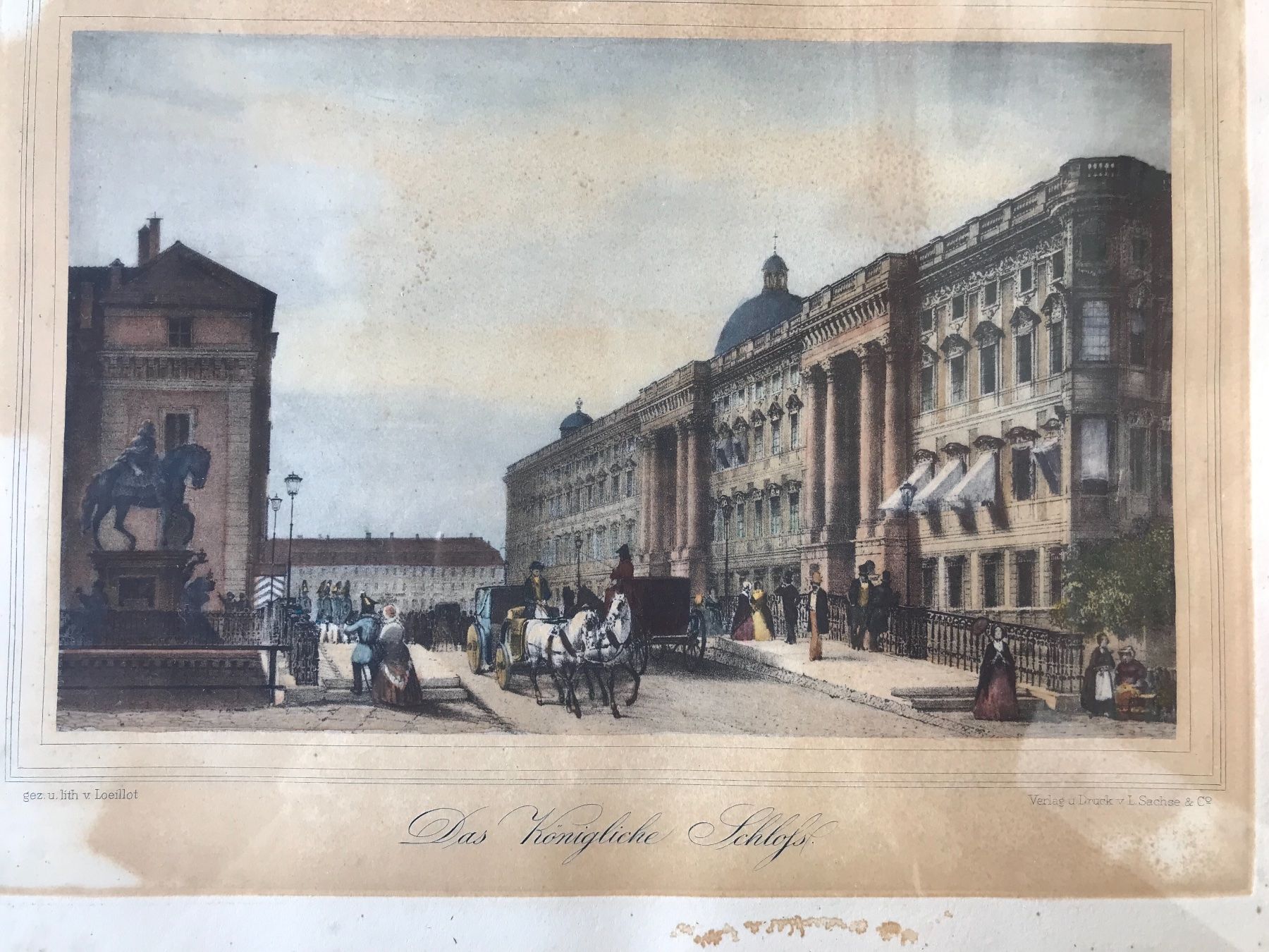 Grafiken & Lithographien: Lithographie/ Lithografie/ Litografia BERLIN – Gebraucht aus Fribourg von SD1910 1