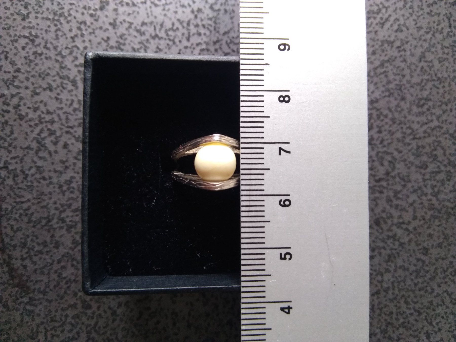 Ringe: Besonderer Silberring mit Kugel aus Bein Feines Design! – Gebraucht aus Luzern von _gluecksfund_ 9