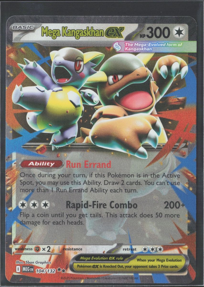 Pokémon Carte collezionabili: POKÉMON / Mega Kangaskhan EX / Mega Evolution 🇺🇸 – Usato da Herzogenbuchsee venduto da TCG-High-Quality