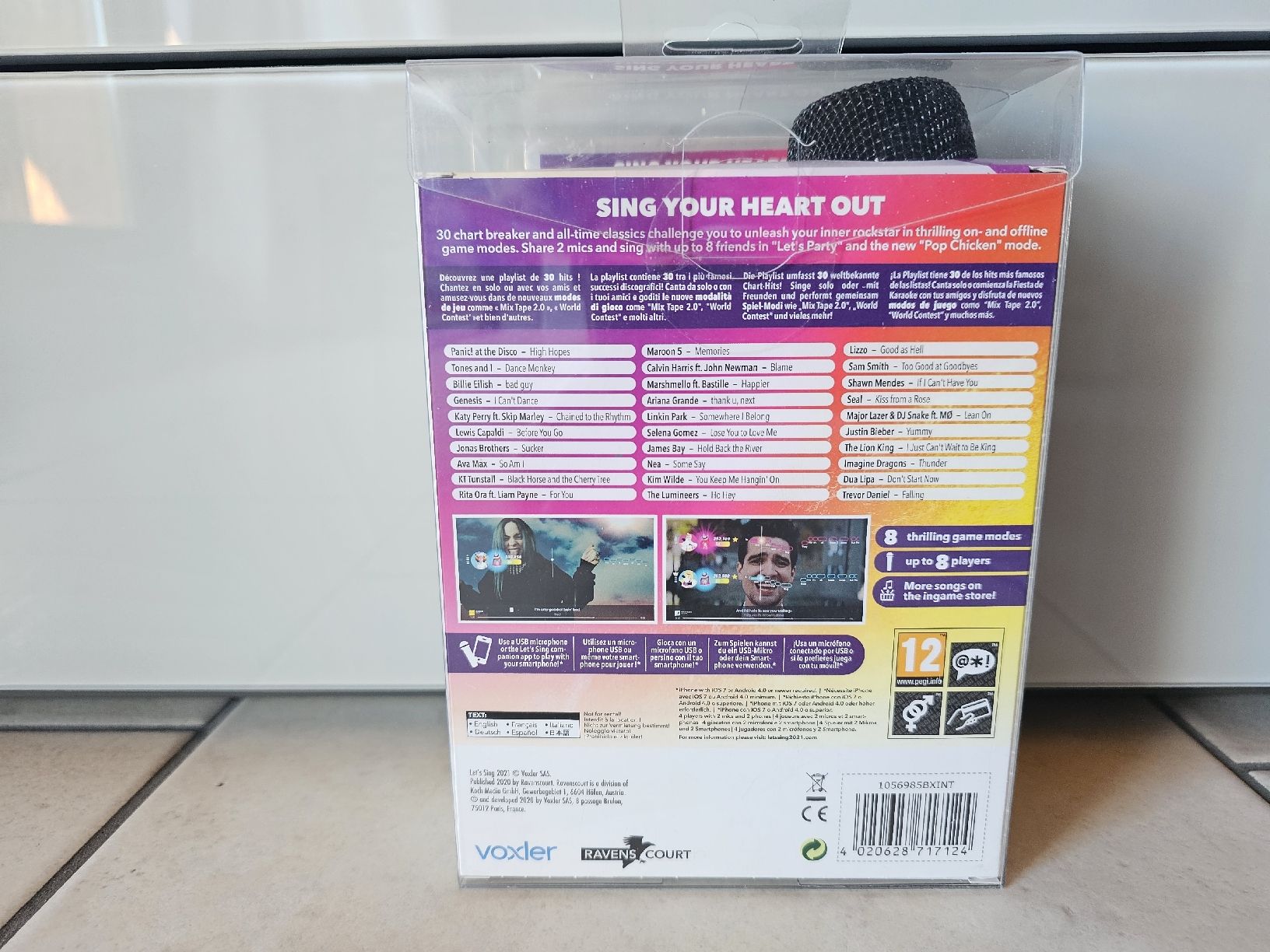 Nintendo Giochi: Let's Sing 2021 - Nintende Switch + Mikrofon Edt. Fabrikneu – Nuovo e nell'imballaggio originale da Schneisingen venduto da backstore24 1