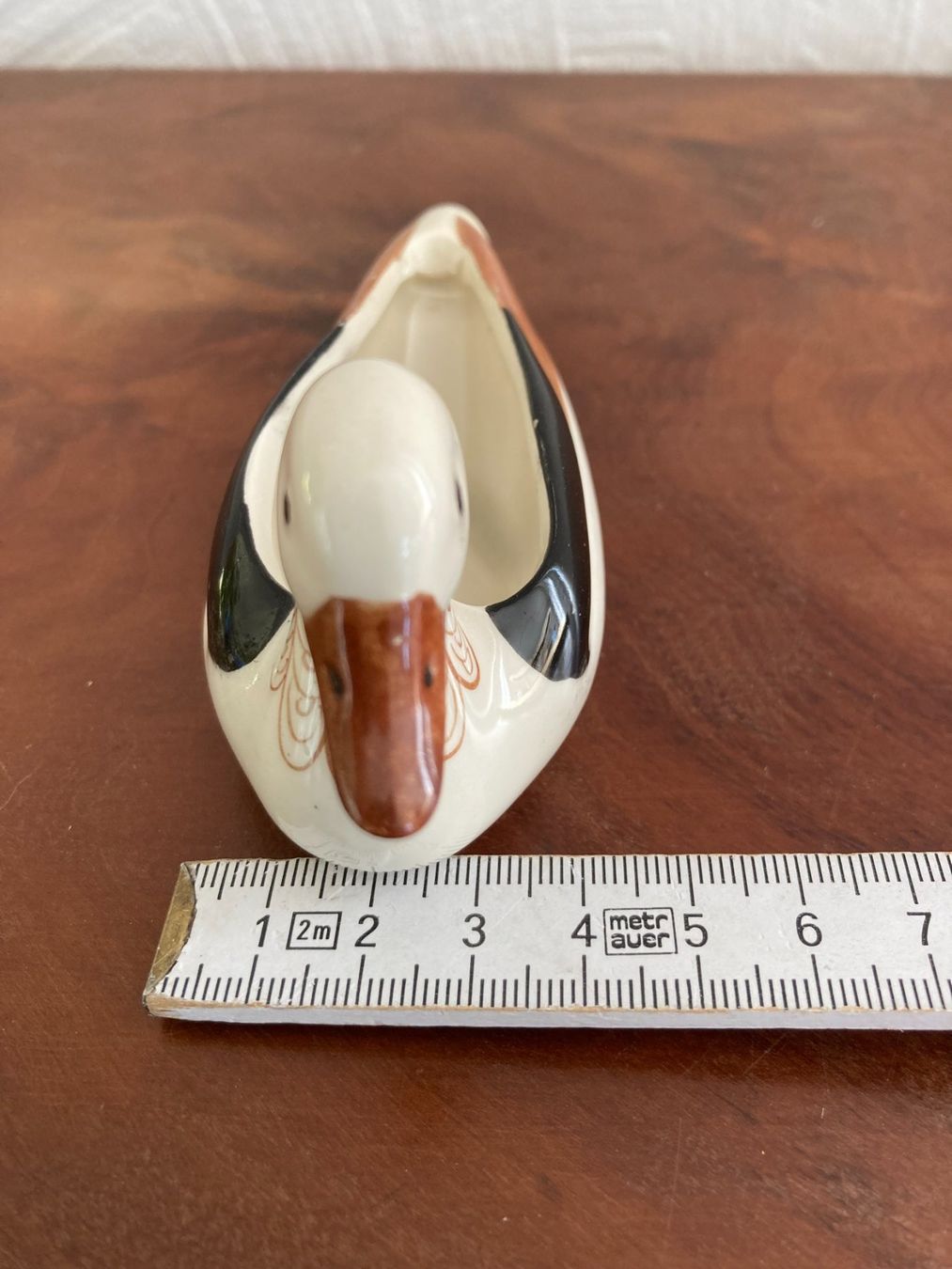Statuette: KERAMIK  ENTE  SCHÄLCHEN  SCHMUCKSCHÄLCHEN RINGABLAGE – Usato da Subingen venduto da Etageren 8