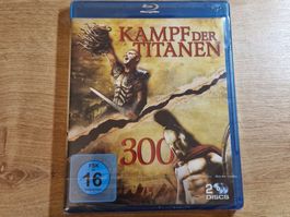 Kampf der Titanen (2010) / 300 (2006) NEU OVP Bluray