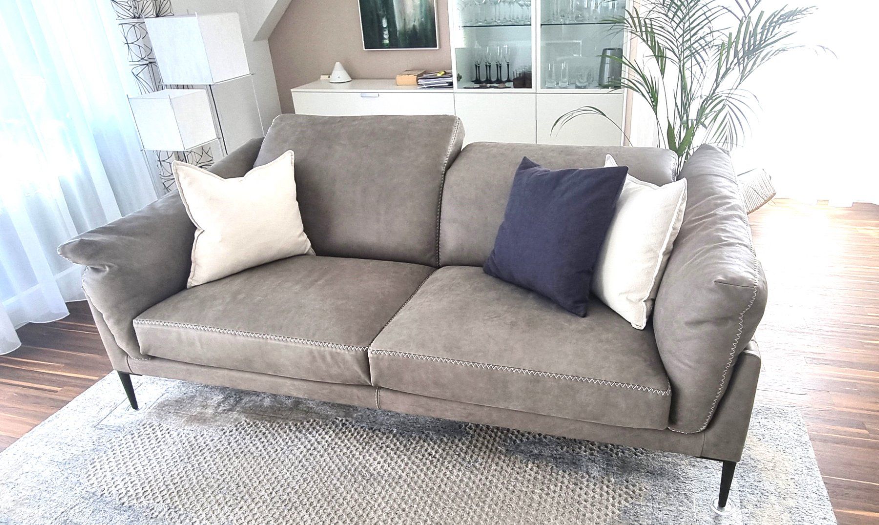 Divani: Sofa, beste Lederqualität, absolut NEUWERTIG – Nuovo (secondo la descrizione) da Wolfhausen venduto da lemongrass14 3