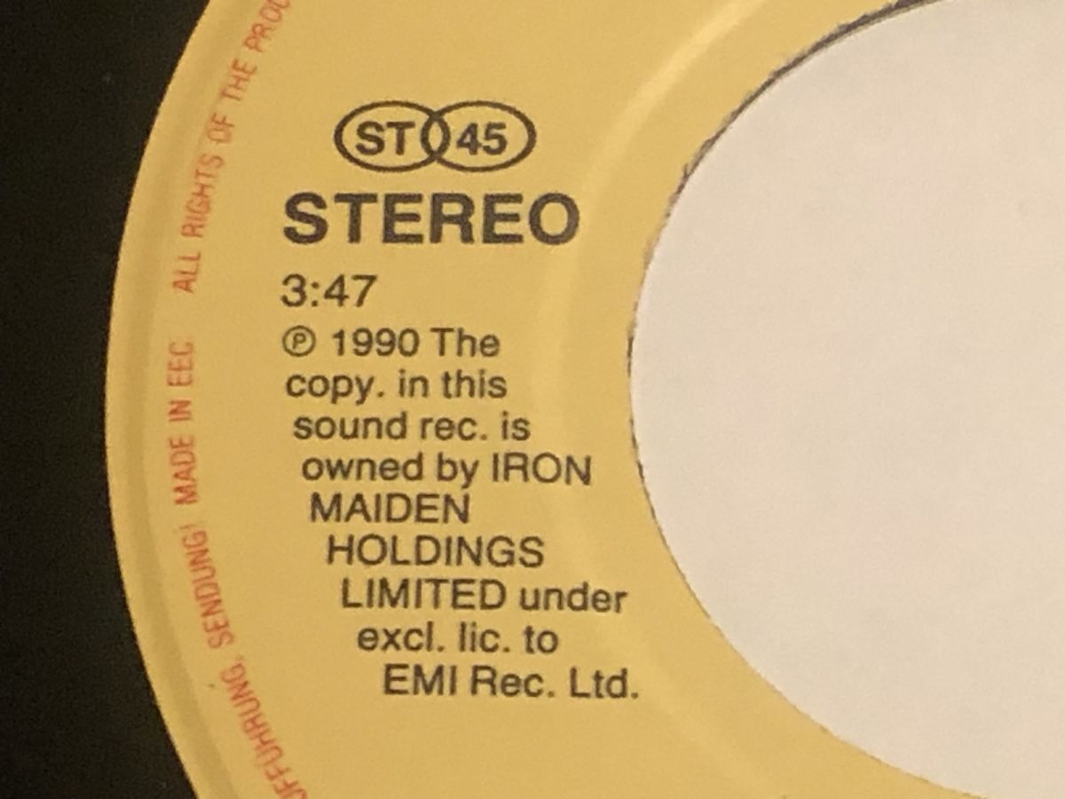 Dischi in vinile: Iron Maiden.1990. Holy Smoke – Usato da Faulensee venduto da Mizuno06 4