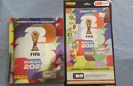 Panini FIFA World Cup 2026 Album & Update Set NEU komplett