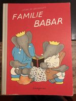 Buch Familie Babar Jean de Brunhoff Diogenes 1979