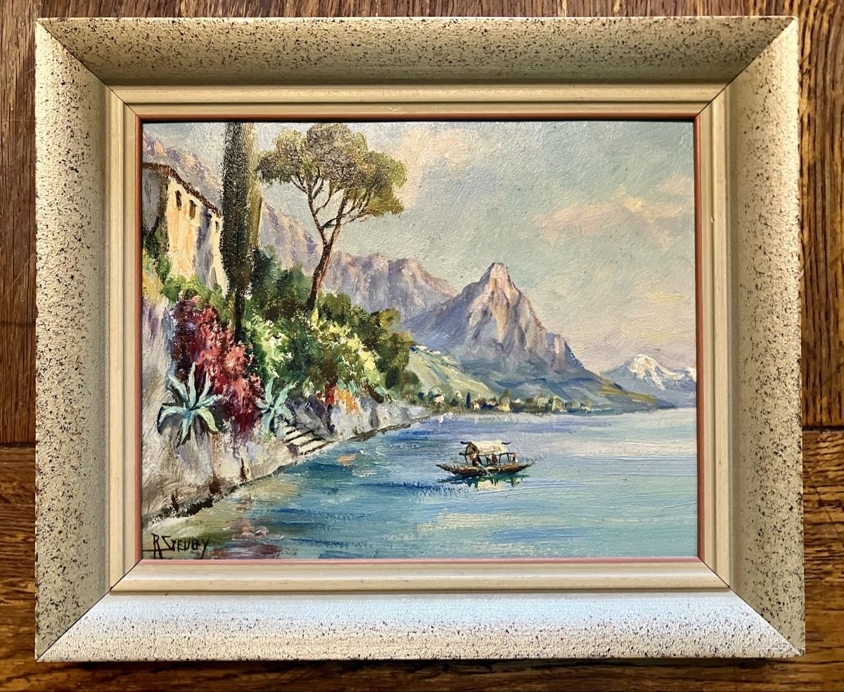 Tableaux: Tableau, huile, gemälde de R Steuby – D'occasion à Puidoux par lemacos