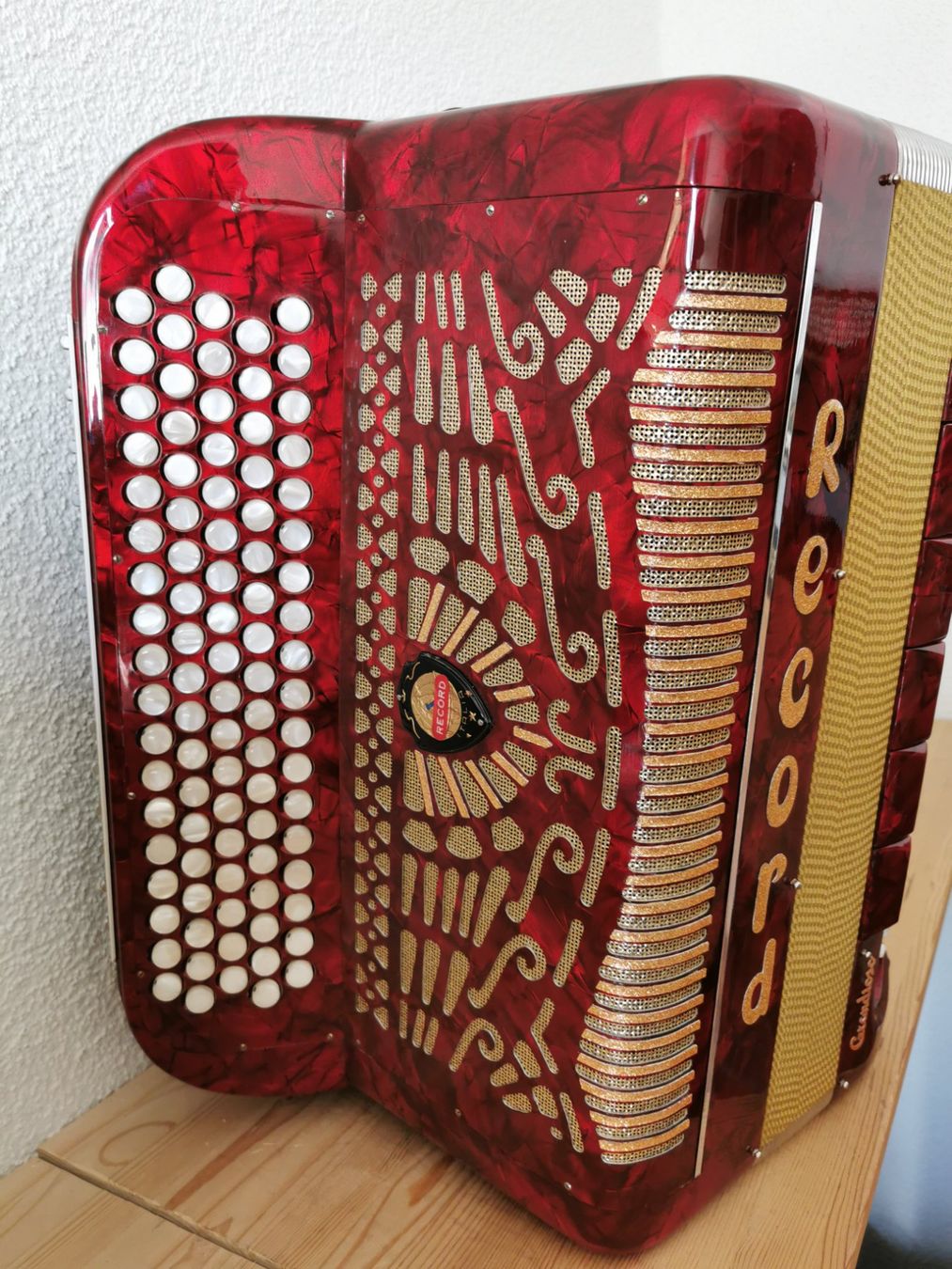 Musikinstrumente: AKKORDEON RECORD PIGINI GRANDIOSO – Gebraucht aus Volketswil von  1