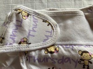 Secchi per pannolini & Pannolini: 1 Stoffwindel mit Klettverschluss mit Einlage Gr.M – Nuovo e nell'imballaggio originale da Matt venduto da Stoffwindel 4